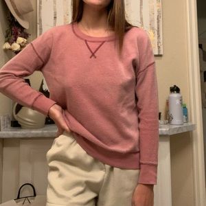 Mauve pink sweatshirt